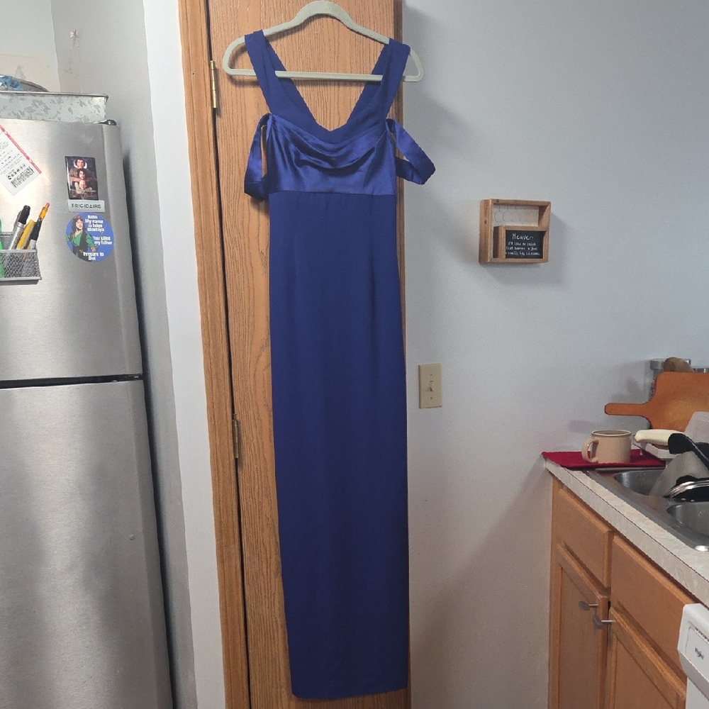 Calvin Klein Royal Blue Maxi Dress